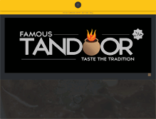 Tablet Screenshot of famoustandoor.com